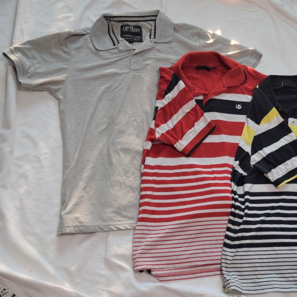 SET OF THREE  MEN T-SHIRTS M